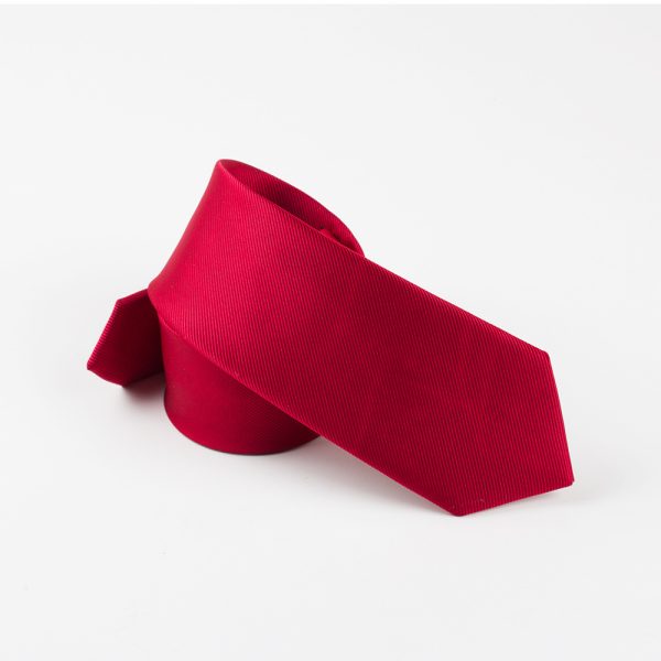 Plain Ties - Red - Image 2