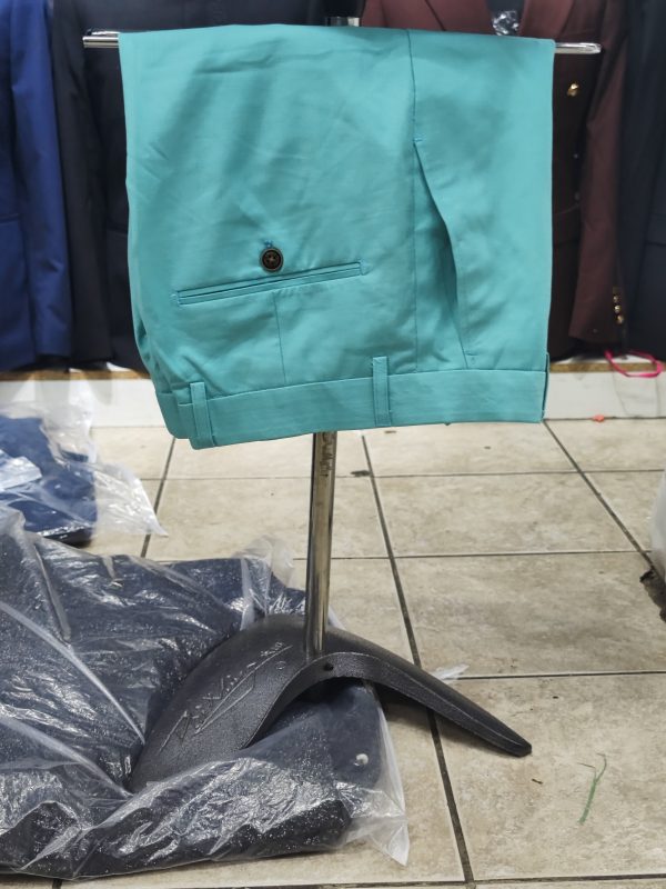 Suit For Men Three Piece Light Blue - Foisen Lin - Image 6