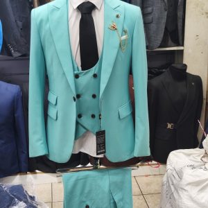 Suit For Men Three Piece Light Brown - Foisen Lin