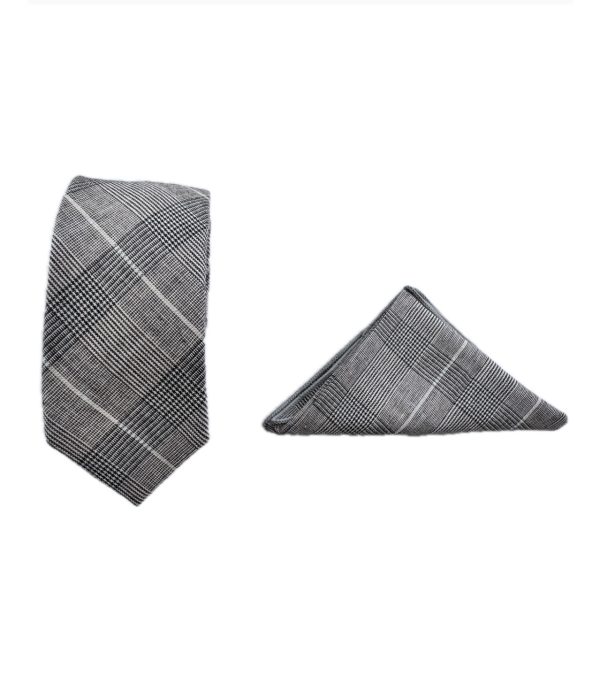 Two Piece Tie - Pocket Square and Tie - Image 2