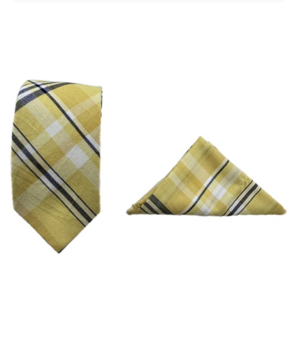 Two Piece Tie - Pocket Square and Tie - Image 2