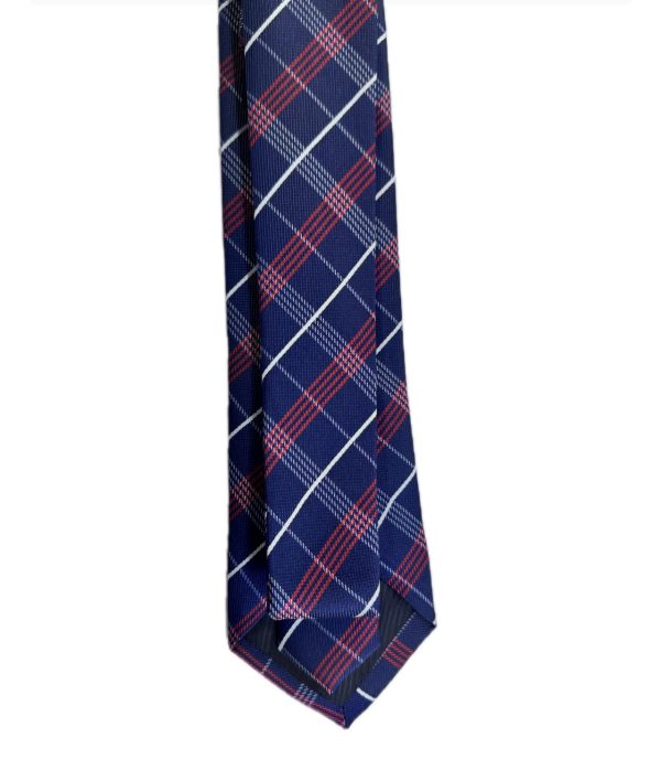 Two Piece Tie - Pocket Square and Tie (maroon) - Image 5