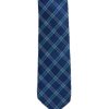 Two Piece Tie - Pocket Square and Tie (blue) - Image 4