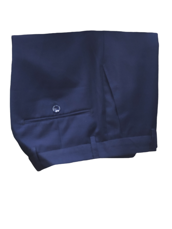 Two Piece Suit for Men - Navy - Image 6