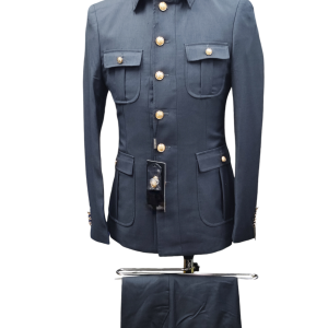 Safari Two Piece Suit for Men - Black