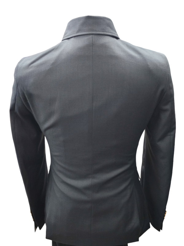 Two Button Three Piece Suit for Men - Grey - Image 6