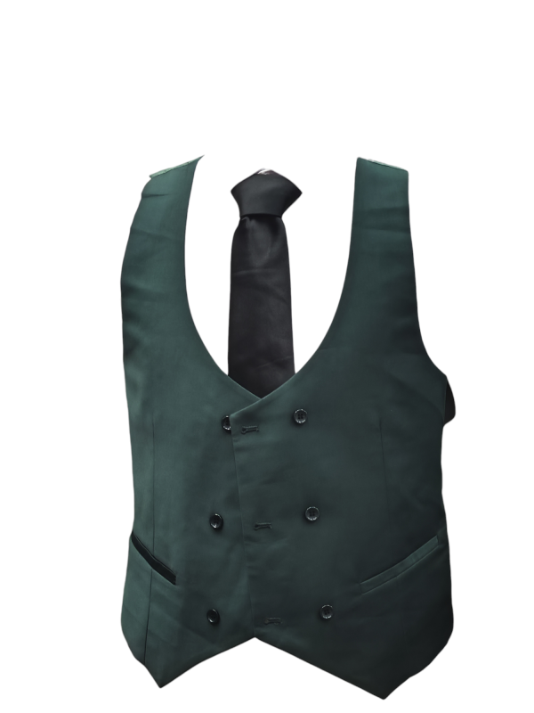 Men's Three Piece Suit - Green - Image 5