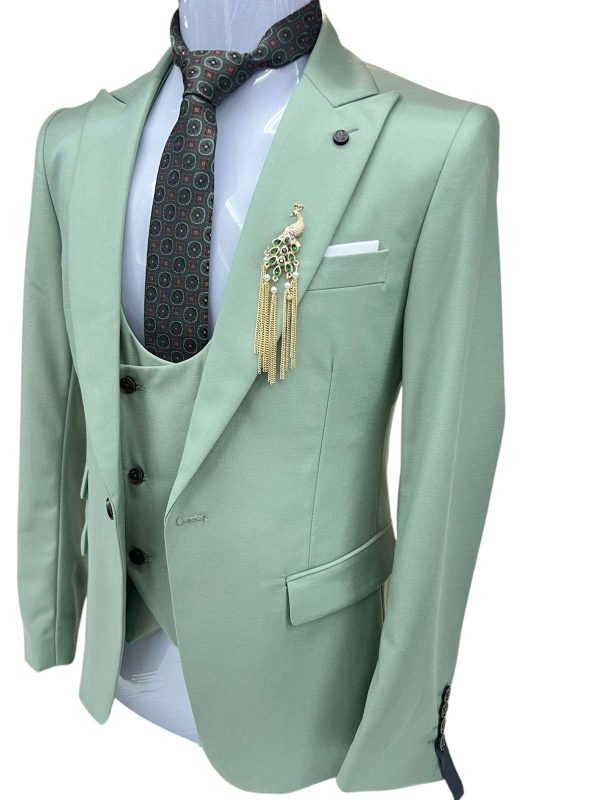 Men's Suit-Three Piece - Image 2